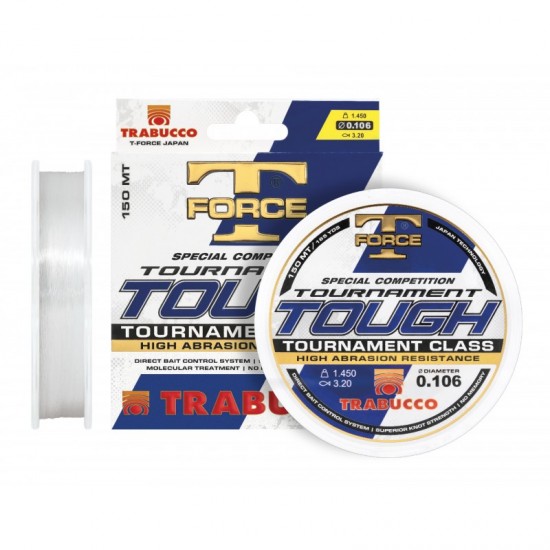 Fir Monofilament Trabucco - T-Force Tournament Tough 0.165mm 150m